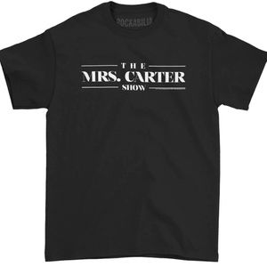 BEYONCE The Mrs. Carter Show World Tour Graphic T-Shirt